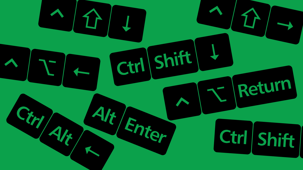 20 very popular Excel shortcuts