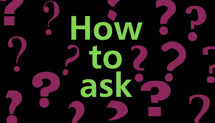 How to ask a question about Excel
