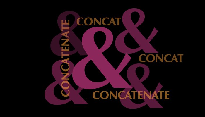 How to concatenate in Excel