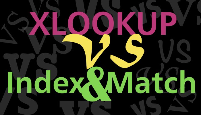 XLOOKUP vs INDEX and MATCH