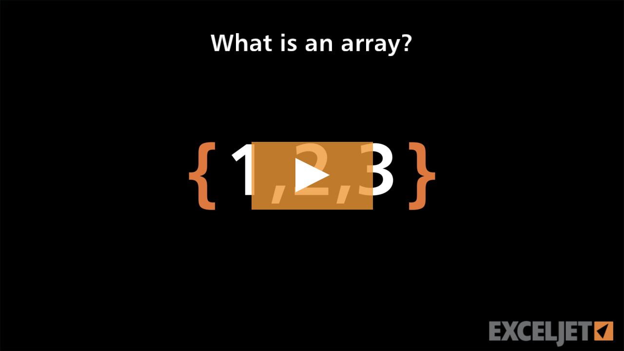 What is an array?